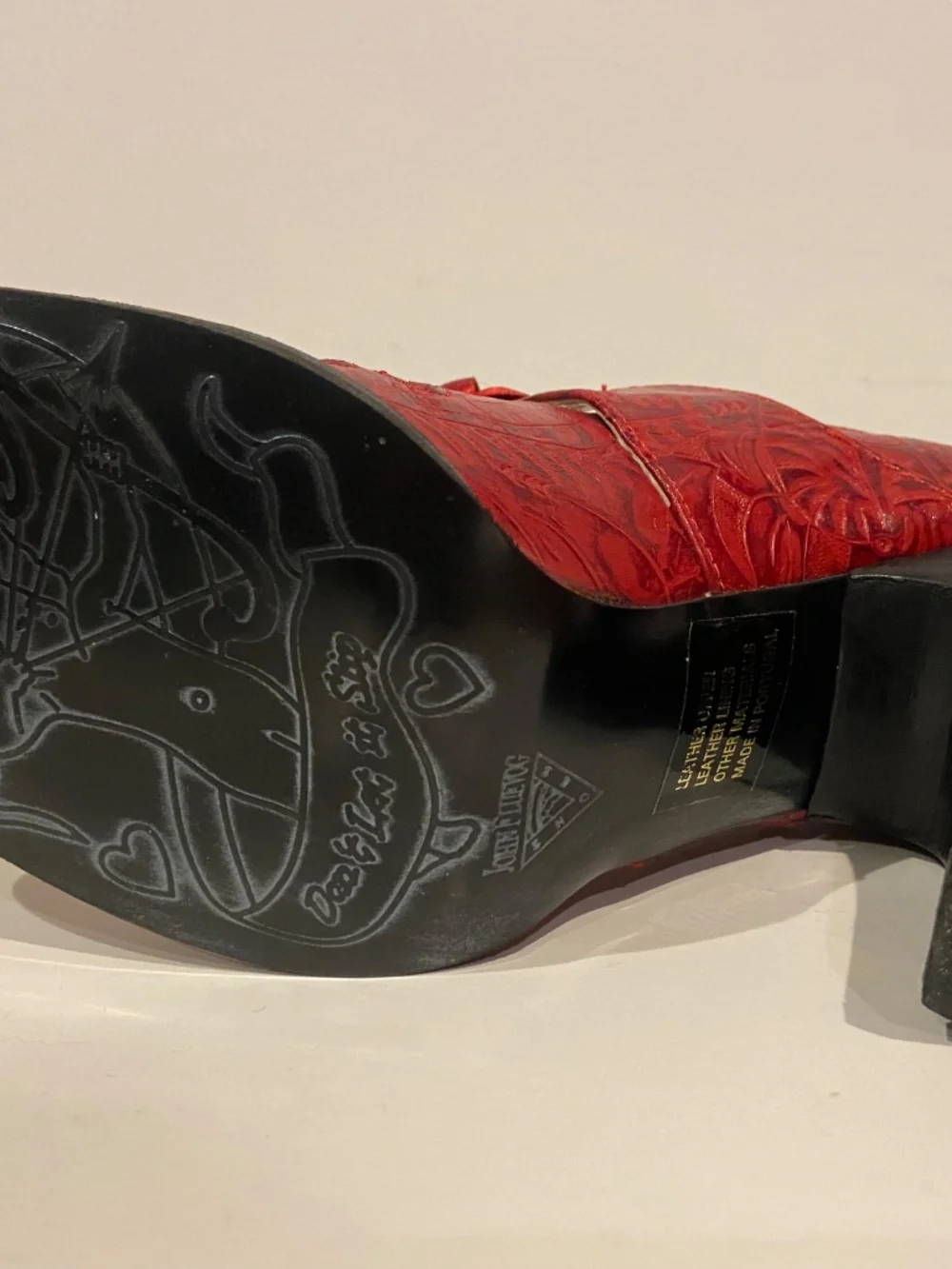 John Fluevog these red